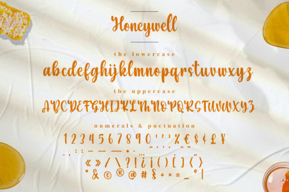 Honeywell Font Poster 13