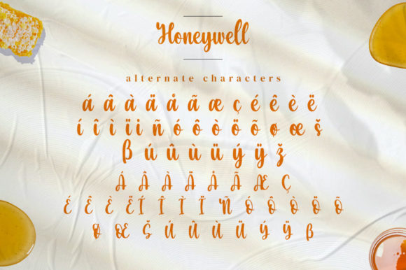 Honeywell Font Poster 14