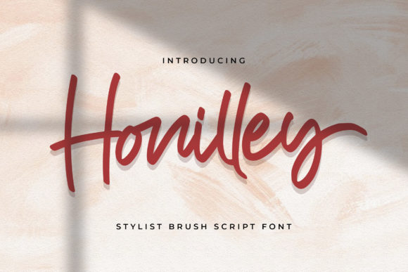 Honilley Font Poster 1