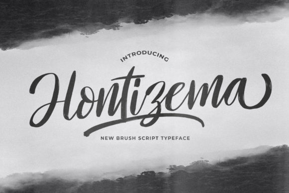 Hontizema Font Poster 1
