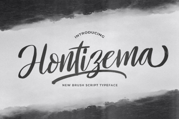 Hontizema Font Poster 1