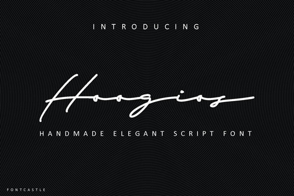 Hoogios Font Poster 1