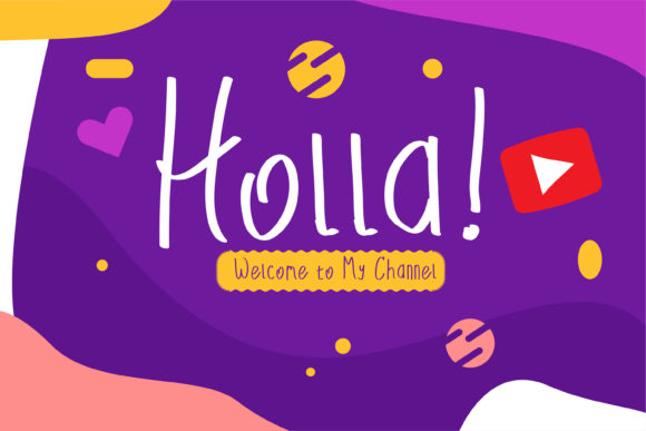 Hookie Font Poster 2