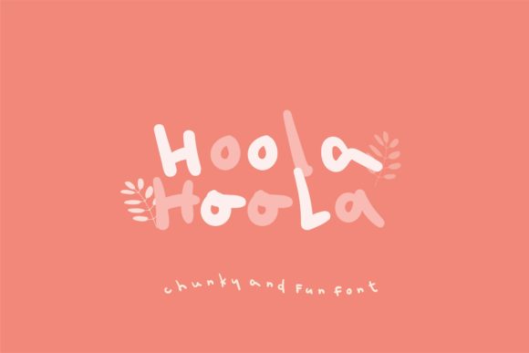 Hoola Font Poster 1