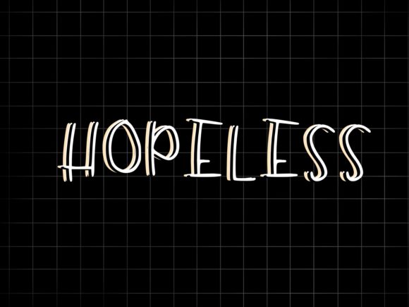 Hopeless Font Poster 1