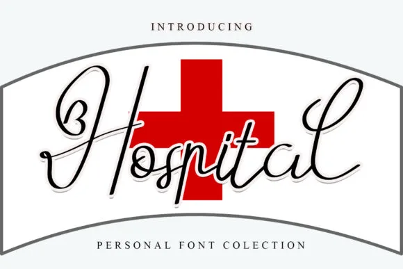 Hospital Font Hospital Font Poster 1