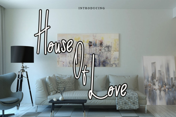 House of Love Font