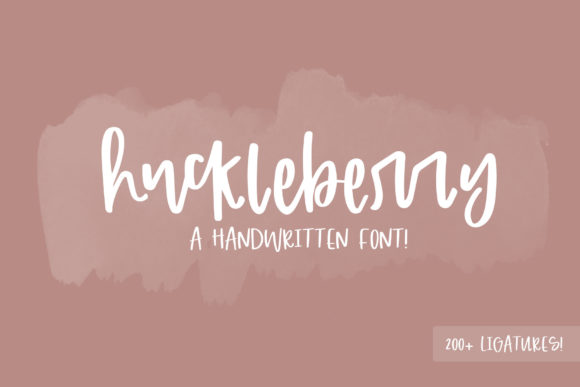 Huckleberry Font