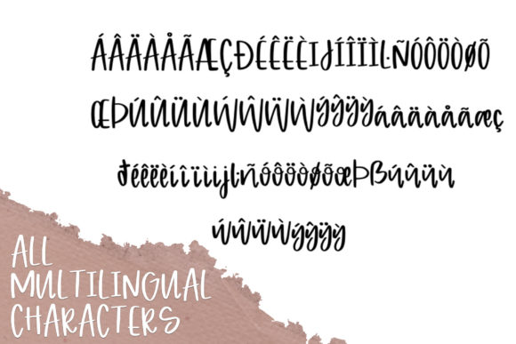 Huckleberry Font Poster 11