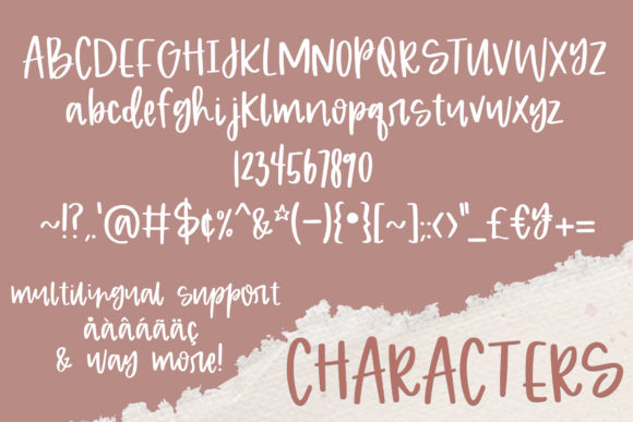 Huckleberry Font Poster 4