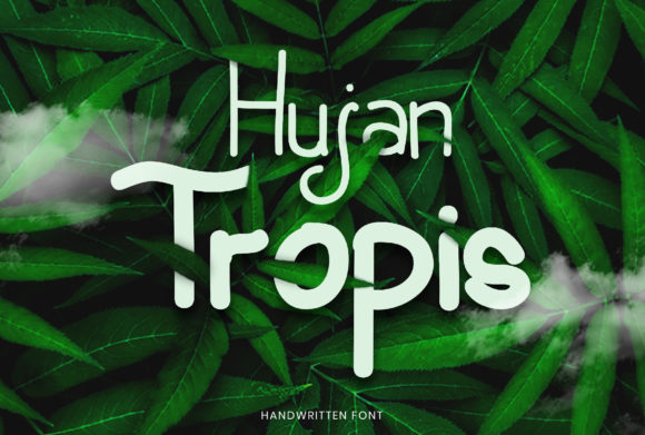 Hujan Tropis Font Poster 1