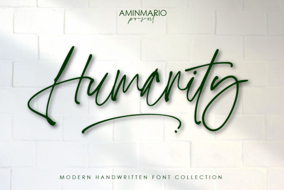 Humanity Font Poster 1