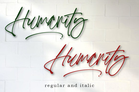 Humanity Font Poster 14