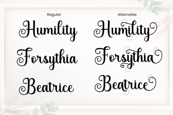 Humility Font Poster 5