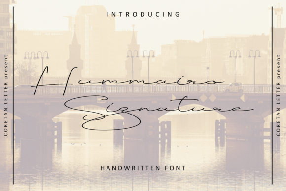 Hummairo Signature Font