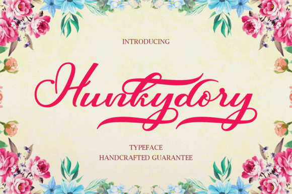 Hunkydory Font