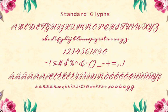 Hunkydory Font Poster 7