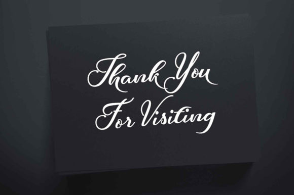 Hunkydory Font Poster 10