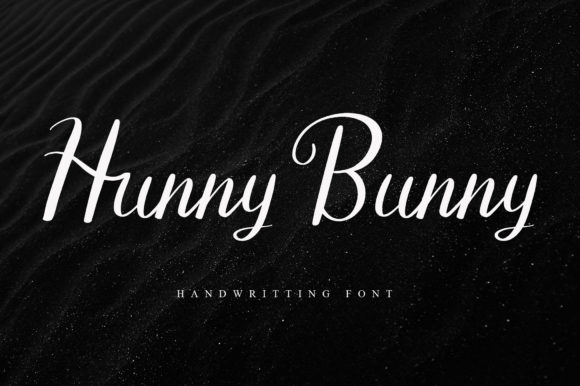Hunny Bunny Font Poster 1