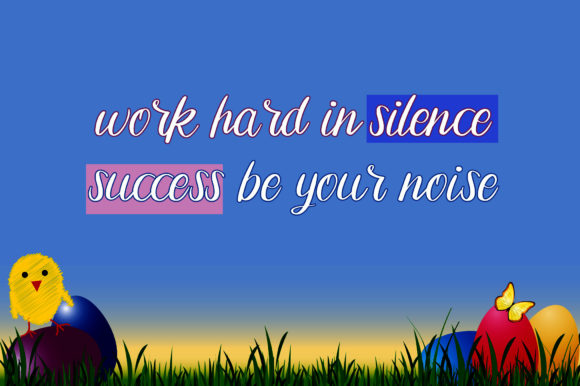 Hunny Bunny Font Poster 2