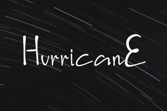 Hurricane Font