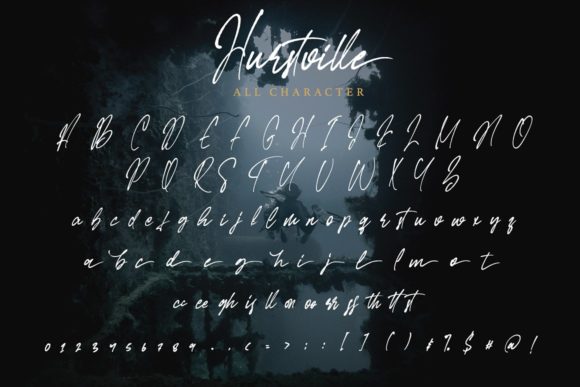 Hurstville Font Poster 8