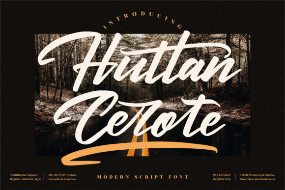 Huttan Cerote Font