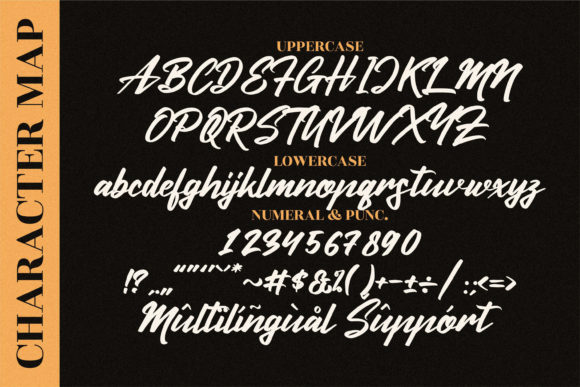 Huttan Cerote Font Poster 14
