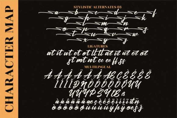 Huttan Cerote Font Poster 16