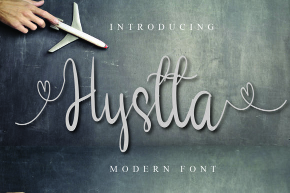 Hystta Font Poster 1