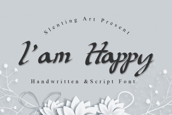 Iam Happy Font Poster 1