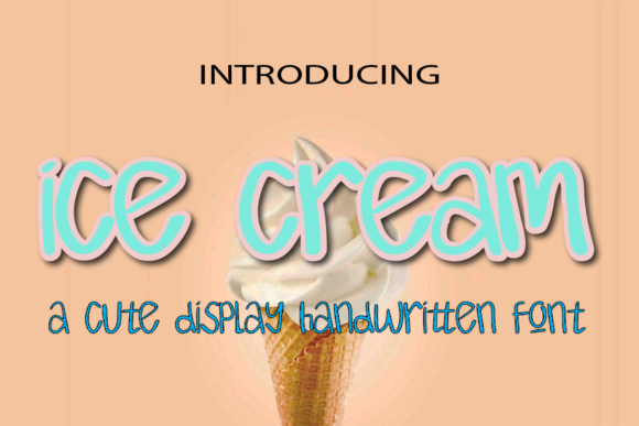 Ice Cream Font