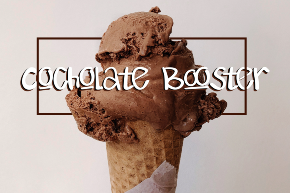 Ice Cream Font Poster 5