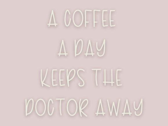 Iced Coffee Font Poster 4