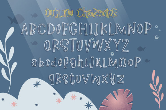 Ikan Salmon Font Poster 8