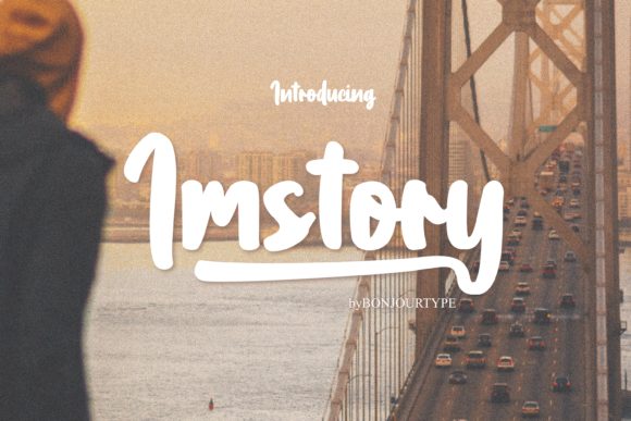 Imstory Font Poster 1