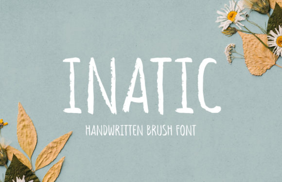 Inatic Font Poster 1