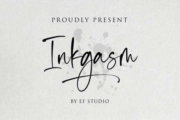 Inkgasm Font