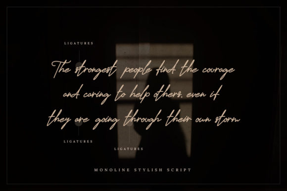 Innocent Script Font Poster 2