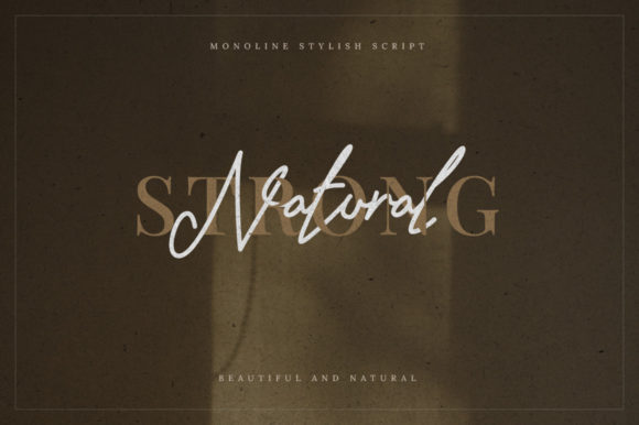 Innocent Script Font Poster 3