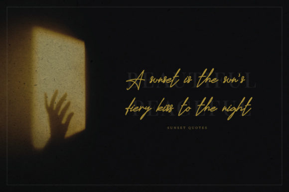 Innocent Script Font Poster 5
