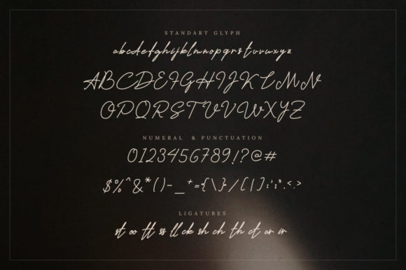 Innocent Script Font Poster 8