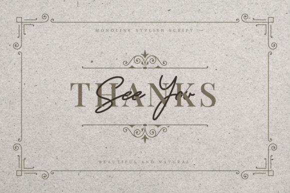 Innocent Script Font Poster 10