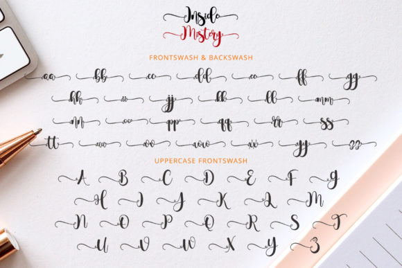 Inside Mistery Font Poster 10