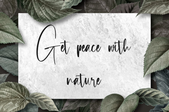 Inspiring Font Poster 4