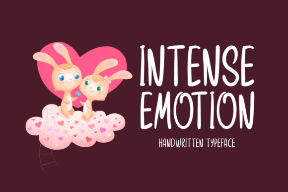 Intense Emotion Font Poster 1