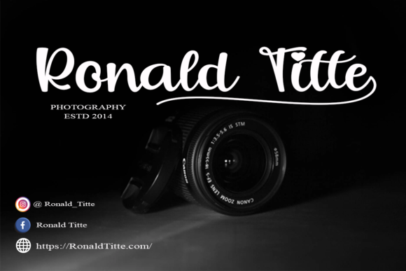 Intimatte Font Poster 4