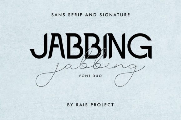 Jabbing Font