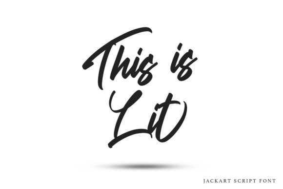 Jackart Font Poster 4