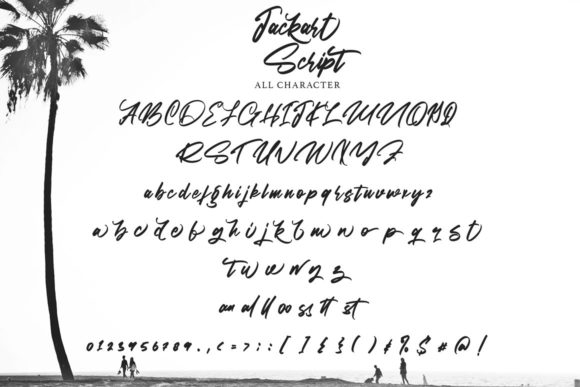 Jackart Font Poster 8